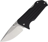 Main Street Knives Broadway Lockback Black G10 Folding S45VN Drop Pt Pocket Knife S007