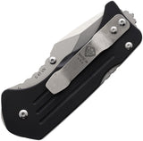 Main Street Knives Lombard Lockback Black G10 Folding S45VN Drop Pt Pocket Knife S013