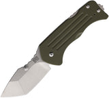 Main Street Knives Lombard Lockback OD Green G10 Folding S45VN Tanto Pocket Knife S014