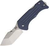 Main Street Knives Lombard Lockback Denim G10 Folding S45VN Tanto Pocket Knife S016