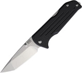 Main Street Knives Bourbon Lockback Black G10 Folding S45VN Tanto Pocket Knife S018