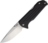 Main Street Knives Bourbon Lockback Black G10 Folding S45VN Drop Pt Pocket Knife S019