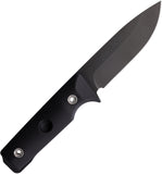 1881 Knifeworks By Medford The San Black G10 1095CV Fixed Blade Knife S026