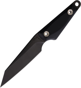 1881 Knifeworks By Medford UDT Black G10 1095CV Fixed Blade Knife S030