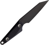 1881 Knifeworks By Medford UDT Black G10 1095CV Fixed Blade Knife S030