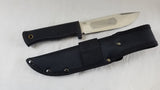 Marbles Knives 11" All Purpose Fixed Blade Knife Standard Edge Rubber Handle 391