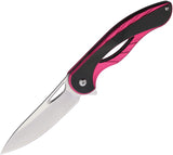 Mtech Linerlock Pink Aluminum Folding Stainless Pocket Knife 2013PK