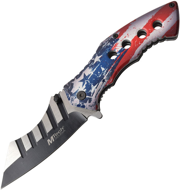 MTech Linerlock A/O USA Aluminum Folding 3Cr13 Steel Pocket Knife A1110A