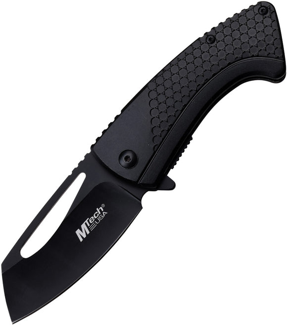 Mtech Linerlock A/O Black Aluminum Folding 3Cr13 Stainless Pocket Knife A1197BK