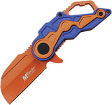 Mtech Linerlock A/O Orange ABS Folding Stainless Steel Pocket Knife A1199BOR
