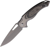 Mtech Linerlock A/O Gray Folding Stainless Steel Pocket Knife A2012GY