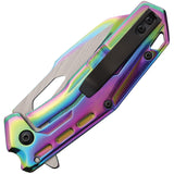 Mtech Linerlock A/O Spectrum Aluminum Folding 3Cr13 Pocket Knife A2106RB