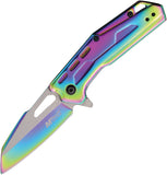 Mtech Linerlock A/O Spectrum Aluminum Folding 3Cr13 Pocket Knife A2106RB