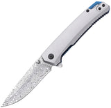 Mtech Linerlock A/O Gray Aluminum Folding 3Cr13 Steel Pocket Knife A2018GY