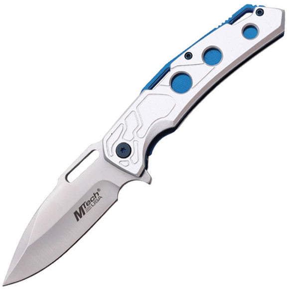 Mtech Linerlock A/O Aluminum Folding 3Cr13MoV Steel Pocket Knife A2026SL