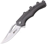 Mtech Linerlock A/O Gray Stainless Folding 3Cr13MoV Steel Pocket Knife A2027GY