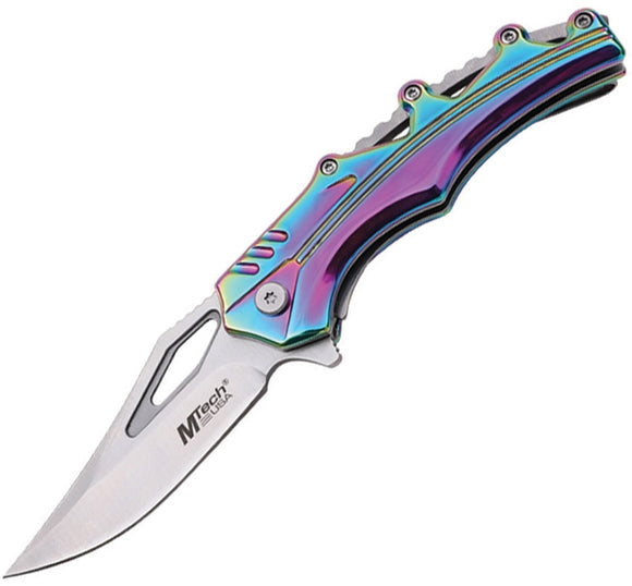 Mtech Linerlock A/O Spectrum Folding 3Cr13MoV Steel Pocket Knife A2027RB