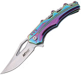 Mtech Linerlock A/O Spectrum Folding 3Cr13MoV Steel Pocket Knife A2027RB