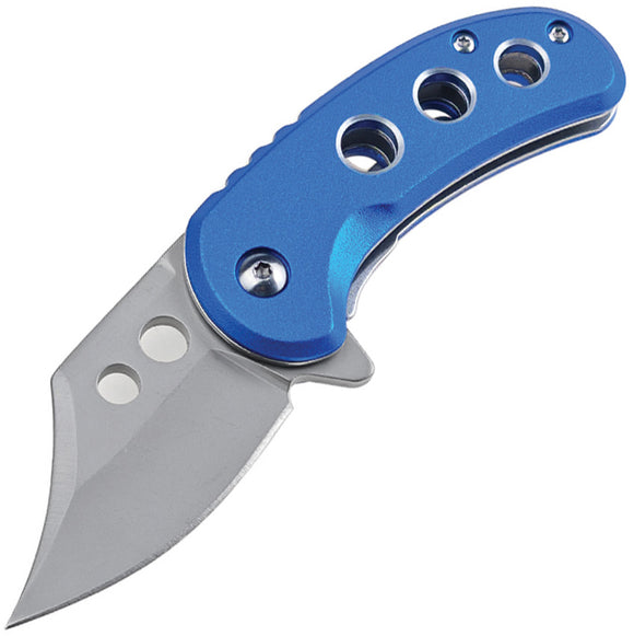 Mtech Small Linerlock A/O Blue Aluminum Folding 3Cr13MoV Pocket Knife A2039LB