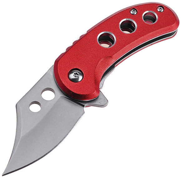 Mtech Small Linerlock A/O Red Aluminum Folding 3Cr13MoV Pocket Knife A2039RD