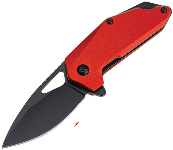 Mtech Linerlock A/O Red Aluminum Folding 3Cr13MoV Pocket Knife A2040RD