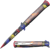 Mtech Linerlock A/O Aluminum Folding 3Cr13MoV Steel Pocket Knife A2041MC