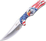 Mtech America 250th Anniversary Fixed Blade Knife w/ Sheath FIX012F250