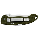 Master Lot of 12 Green Partially Serrated Lockback Folding Pocket Knife 1123GNXX