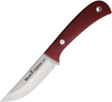 Muela Terrier Red Burlap Micarta 14C28N Sandvik Fixed Blade Knife w/ Sheath 98550