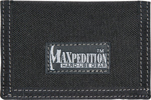 Maxpedition Micro Black 4.5" Lightweight Pocket Wallet 218B