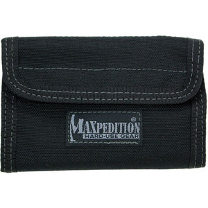 Maxpedition Spartan Black 5.5" Eleven Sleeves Mesh Change Pocket Wallet 229B