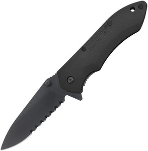 Maxpedition Ferox Linerlock Black Folding 5Cr13 Stainless Pocket Knife FXSB