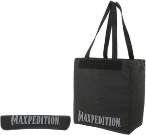 Maxpedition Roll Up Black 22 Liter Tote Carry Bag TTEMXBLK