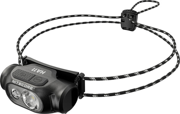 Nitecore Ultra Lightweight Black 240 Lumens Water Resistant Headlamp HA11