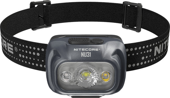 Nitecore NU31 Black 550 Lumens Water Resistant Headlamp NU31