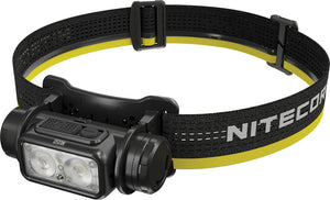 Nitecore NU50 Black & Yellow 600 Lumens Water Resistant Headlamp NU50