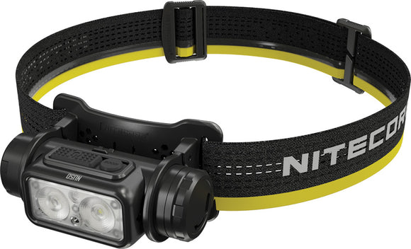 Nitecore NU50 Black & Yellow 600 Lumens Water Resistant Headlamp NU50
