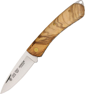 Nieto Navaja Linea Junior Olivewood Folding AN-58 Steel Pocket Knife 393