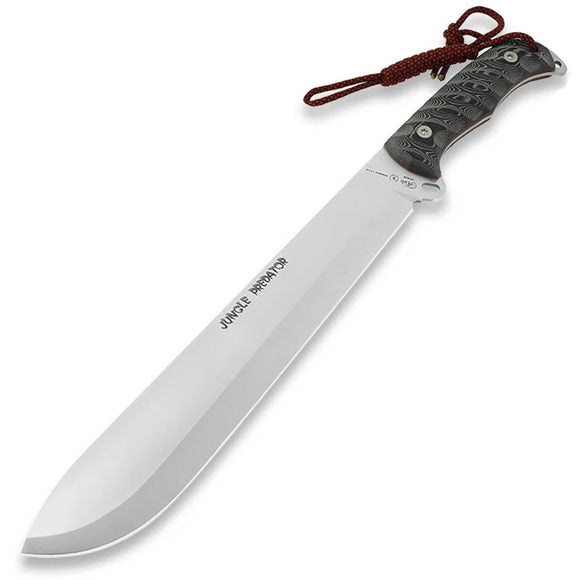 Nieto Jungle Predator Black Micarta 1.4116 Fixed Blade Knife w/ Sheath 4027M