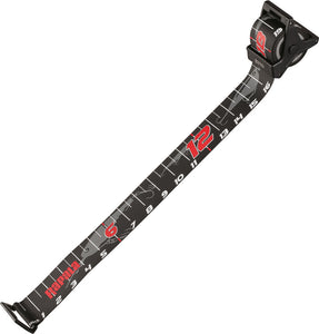 Rapala Retractable Black & Red Ruler 29624