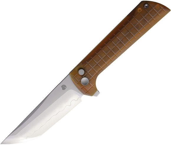 North Mountain Blades Chop 2 Button Lock PEI Ultem Folding SLD-MAGIC Knife 2405PEI