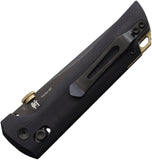 North Mountain Blades Chop 2 Crossbar Lock Black G10 Folding D2 Steel Knife 2406BKBK