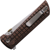 North Mountain Blades Chop 2 Button Lock Copper Frag Folding SLD-MAGIC Knife 2406CUG