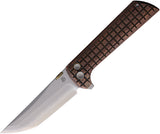 North Mountain Blades Chop 2 Button Lock Copper Frag Folding SLD-MAGIC Knife 2406CUG