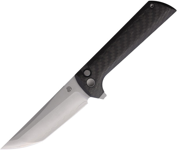 North Mountain Blades Chop 2 Button Lock Carbon Fiber Folding SLD-MAGIC Knife 2406C