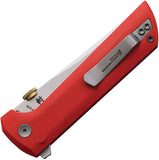 North Mountain Blades Chop 2 Button Lock Red G10 Folding SLD-MAGIC Knife 2406RED