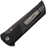 North Mountain Blades Chop 2 Button Lock Carbon Fiber Folding SLD-Magic Knife 2407CFD