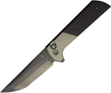 North Mountain Blades Chop 2 Button Lock Carbon Fiber Folding SLD-Magic Knife 2407GRCFD