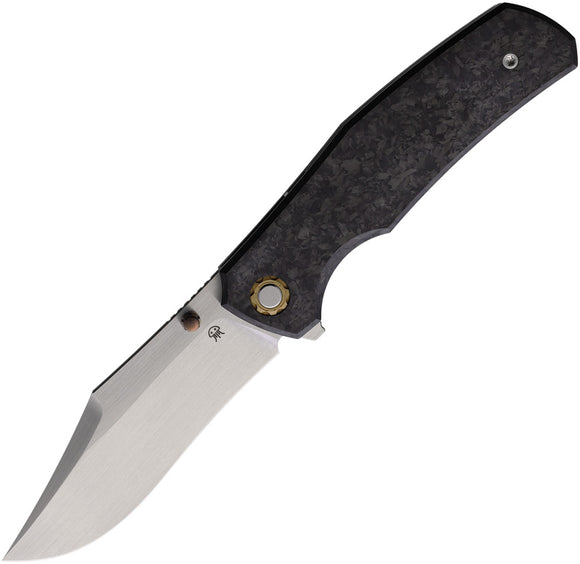 North Mountain Blades Jellyfish Linerlock Carbon Fiber Folding Bohler M390 Knife 2408BKCF
