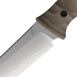 North Mountain Blades Chop Tanto Tan G10 SLD-MAGIC Fixed Blade Knife 2415TN